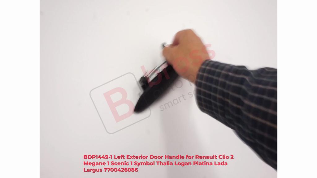 BDP1449-1 Left Exterior Door Handle for Renault Clio 2 Megane 1 Scenic 1 Symbol Thalia Logan Platina Lada Largus 7700426086