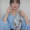 Digital Printing Scarf Silk Scarf Customized Long Mulberry Silk Small Square Towel Female Printing