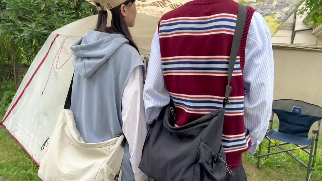Dámská crossbody taška, jednobarevná pánská taška přes rameno