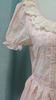 Prairie Chic Summer Women Fairy Midi Dress Square Collar Lace Patchwork Hollow Out Dress Pink Embroidery Feminine Sweet Dresses