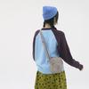 Borsa a Tracolla da Donna Multi-Scomparto in Nylon Idrorepellente Borsa a Spalla per Telefono Cellulare
