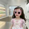 Stylish Rabbit-frame Sunglasses For Kids Perfect For Any Occasion