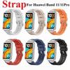 Silicone strap for huawei Band 11/11NFC Accessories Sport breathable Bracelet Wristband belt pulseira correa for huawei band 11Pro/11ProNFC