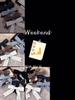 Knitted Wool Bow Hair Clip Women's Temperament High-grade Clip Headdress Autumn Winter Half Tie Hair Spring Clip Top Clip