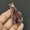 Tree Of Life Red Labradorite & Moonstone Gemstone Pure Copper Wire Wrap Handmade Jewelry Pendant