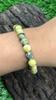 8mm Natural Serpentine B Gemstone Round Beads Unisex Designer Bracelet 7.5" For Valentine's Gift RBB-49