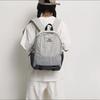 Lightweight Travel Contrast Backpack Student Schoolbag Women's Large Capacity Commuter Backpack