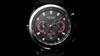 Megir Rose Black Luxury Chronograph Men Watches with Leather Strap