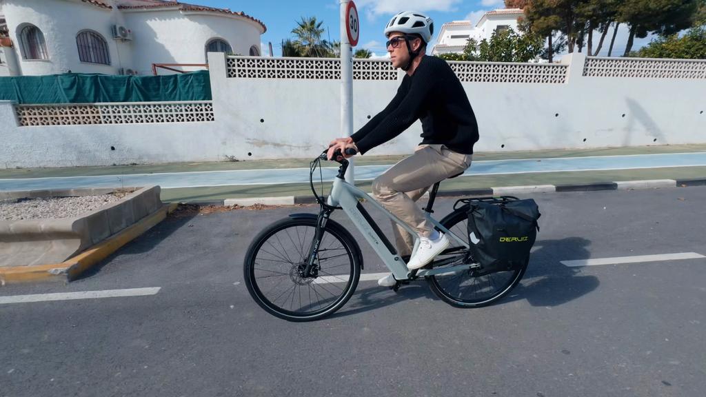 Quartz M City eBike DERUIZ Electrice Bike 28 Zoll City e-Bike mit 48V 250W 483Wh Battery Up to 121KM