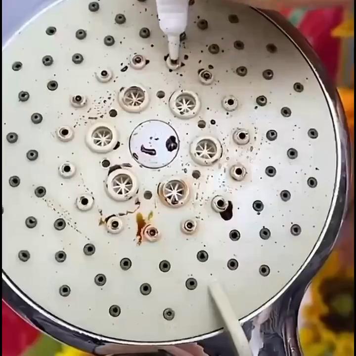 10Pcs Shower Cleaning Brush Bathroom Micro Nylon Brush Nozzle Anti-blocking Cleaning Tools Bathroom Accessories