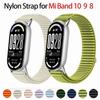 Nylon field watchband for Xiaomi smart Band 10 9 8 Strap accessories Sport Bracelet Replacement correa Mi band 8 9 10 strap NFC