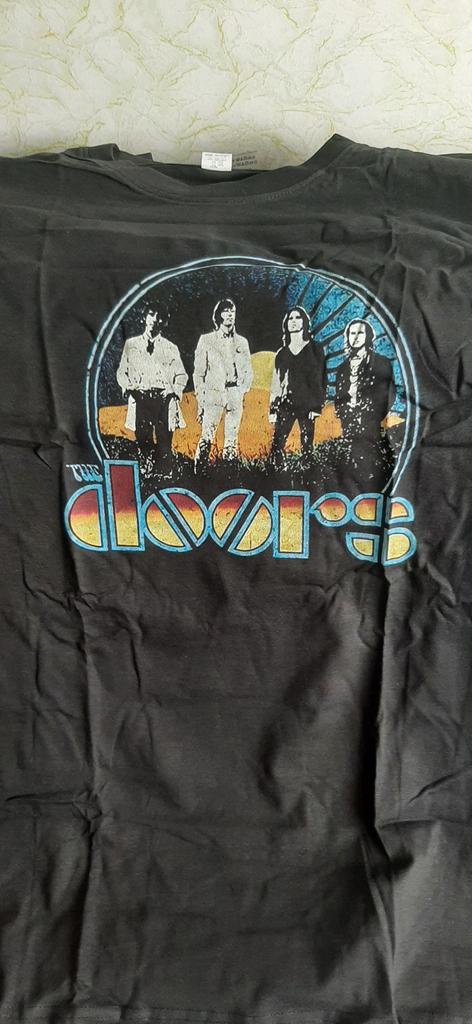 T-shirt Homme The Doors Jim Morrison - Noir - Coton 100% - Coupe Ample - Neuf Avec étiquettes