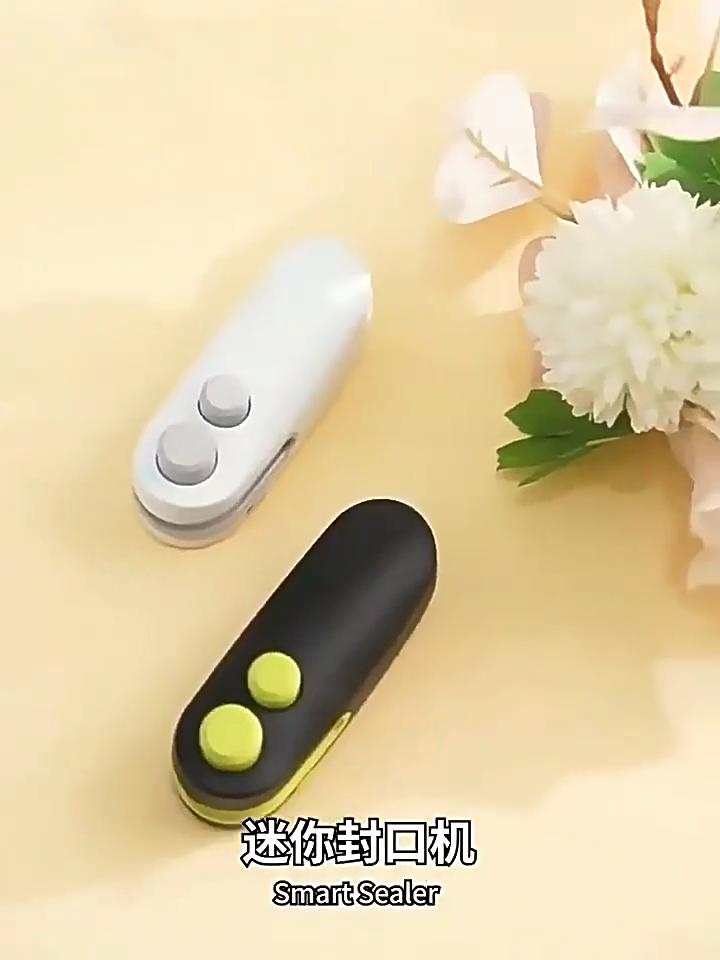 Electric Mini Heat Bag Sealing Machine Package Sealer Bags 2in1 Plastic Bag Sealing Machine Handheld Plastic Bag Heat Sealer