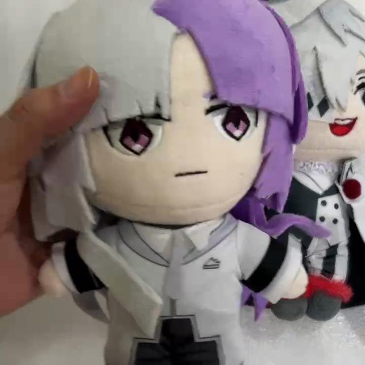 Anime Bungou Stray Dogs Sigma Gogol Plush Doll Cosplay 20cm Cute Soft Stuffed Pillow Christmas Thanksgiving Gift