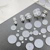 6-50Pcs Silicone Transparent Environmentally Friendly Ear Pads Ear Accessories