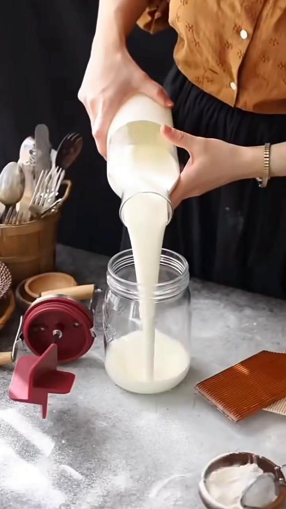 Маленькая ручная маслобойка, литровая маслобойка, ручная рукоятка, каменная банка для домашней выпечки