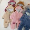 Baby Clothing Autumn and Winter Clothes Baby Jumpsuit Cuddling Clothes for Going Out Winter Thick Crawling Clothes