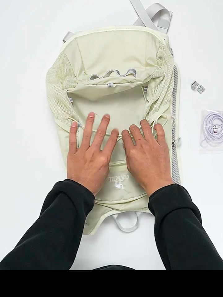 Camel Fahrrad-/Wander-/Bergsteigerrucksack, Leichter Reiserucksack, Sportrucksack, Grün, 23*13*41cm
