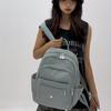 Nylon Women's Backpack Solid Color Backpack Student Schoolbag