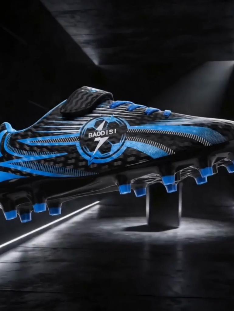 28-39 Boys Football Boots AG/TFSpike Rubber Soft Sole Kid's Professional Artificial Turf Training Football Boots for Girls