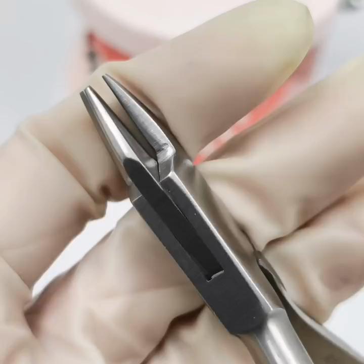 Dental Orthodontic Three Jaw Plier Three-Prong Forcep For Shaping and Bending Every Kind Ligature For Dentist Tools
