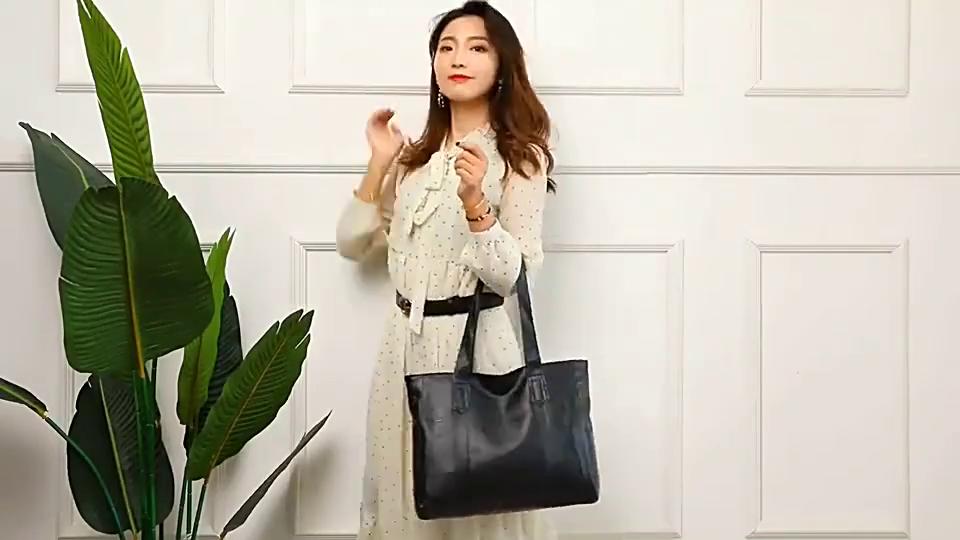Yogodlns Bolsas femininas de couro PU moda sacolas de grande capacidade retro alça dupla bolsa de ombro