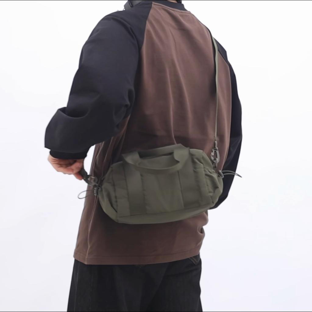 Nylon Bag Women's Bag Solid Color Large Capacity Shoulder Crossbody Bag