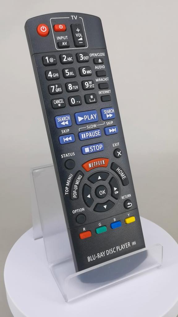 Nová náhrada N2QAYB000867 pro přehrávač disků Blu-Ray Panasonic dálkové ovládání DMP-BD79 DMP-BD87 DMP-BD89 Fernbedienung