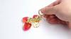 Yogodlns Cute Strawberry Mini Backpack Hanging Handbag Pendant Bag Pendant Bags Accessories