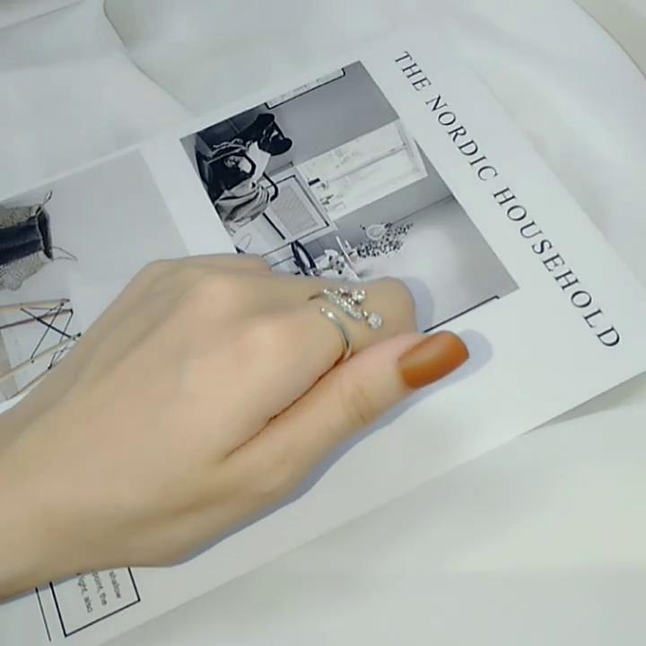 Lindon Классическое кольцо из медного сплава с цирконом, женские ювелирные изделия, свадебный подарок для вечеринки