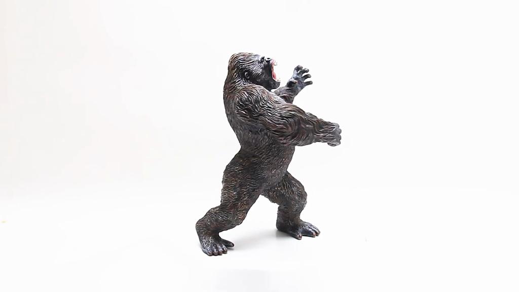 Animal Jurassic Simulation Dinosaur Animal Model Solid Tyrannosaurus King Kong Gorilla Dinosaur Ornaments Toy