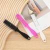 Dual Sides Cutting Slim Haircuts Blade Beauty Salon Home Hairdressing Hair Trimmer Comb Purple