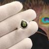 Rare Green Tourmaline Gemstone 925 Sterling Silver Handcrafted Jewelry Designer Ring For Birthday Gift RR-77-9