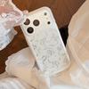 Creative Silver Bow Phone Case for iPhone 16, iPhone 17, and iPhone 17 Pro Max