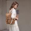 PU Backpack Multi Pocket Zipper Closure Casual Daypack for Women Daily Travel