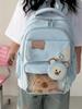 Grade 3-5-6 Student Schoolbag Women's Large Capacity Backpack Cartoon Printed Backpack
