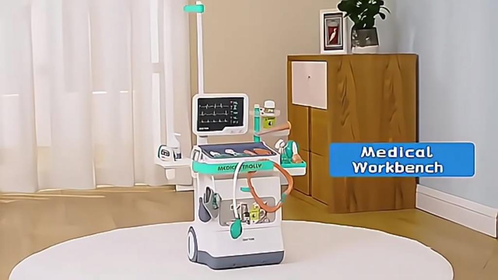 115 CM Pretend Play Doctor Toy Set for Kids Medical Kit for Toddlers Preschooler Kids Pretend Play Set (doctor)