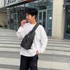 Borsa pettorale unisex Borsa portaoggetti semplice Borsa da viaggio leggera Borsa a tracolla piccola Borsa casual alla moda