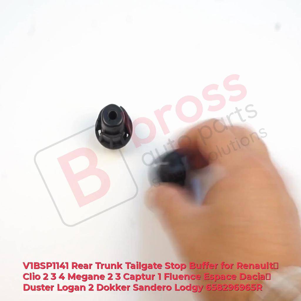 V1BSP1141 Rear Tailgate Stop Buffer for Renault Clio 2 3 4 Megane 2 3 Captur 1 Fluence Espace Dacia Duster Logan 2 Dokker Sandero Lodgy 658296965R