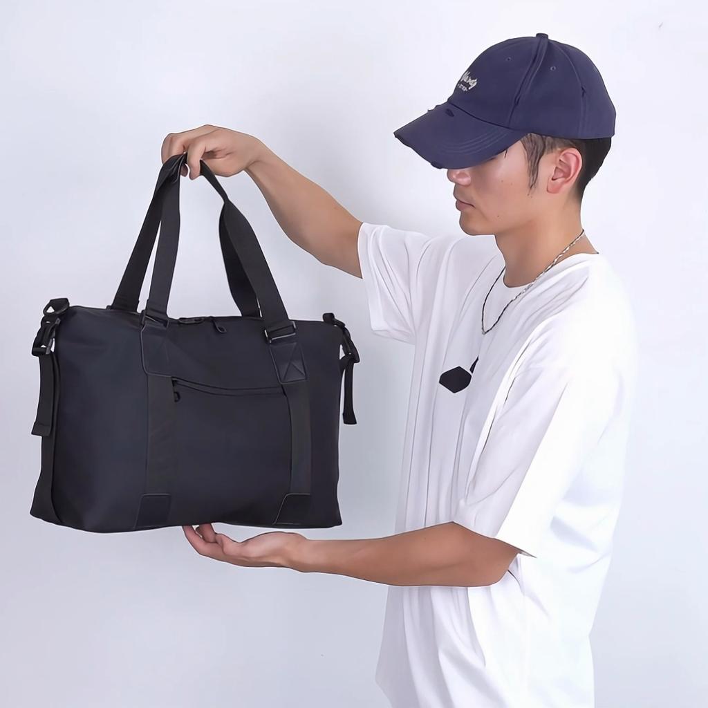 Men's Shoulder Bag Luggage Bag Dry and Wet Separate for Going Out Travel Bag Gym Bag