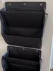 Over Door Storage Organizer Wall Mounted Shelf Multiuse Hanging Bags Shoe Rack Accessory Organizer Space Saving Sturdy Frame