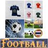Thailand National Football Soccer Training JERSEY CHEER Fan Print Vintage Quick Dry Polo Shirt Short Sleeve Uniform Elephant Logo Men Women Unisex