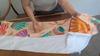 2-in-1 Foldable Beach Towel with Storage Pouch – Oversized Printed Towel & Carry-All In One