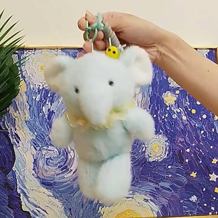 Plush Bunny Toy With Scented Pellets For Kids Safety Gift