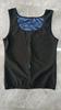 Men Silver Ion Sauna Body Shaper Vest Slimming Waist Trainer Corset Sweat Shaping