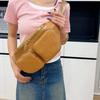 Waist Bag Women's Chest Bag Soft Leather Shoulder Crossbody Bag