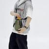 Karriertes kleines quadratisches Tasche Outdoor Sport Wasserflasche Handy Umhängetasche
