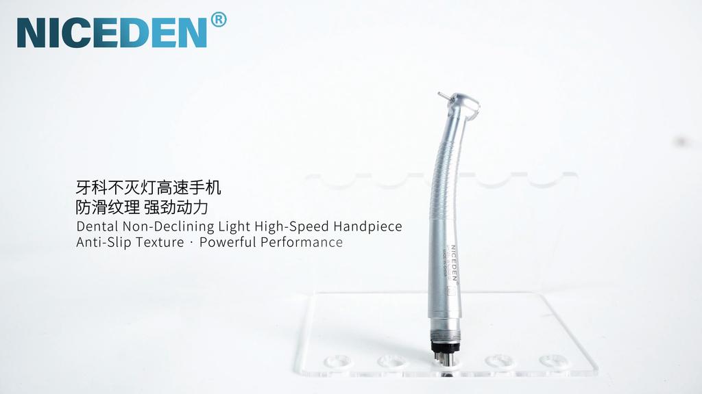 Niceden Dental Led with E Generator High Speed Handpiece Self-powered Air Turbine Water Spray Handpiece Dentistry Tools