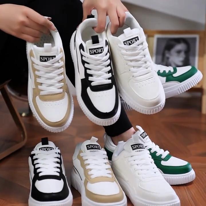 Unisex Low Cut Sports Shoes - Lace Up Closure All Season Casual Shoes - Comfortable Fabric Insole, Durable and Long-lasting Lifestyle Shoes