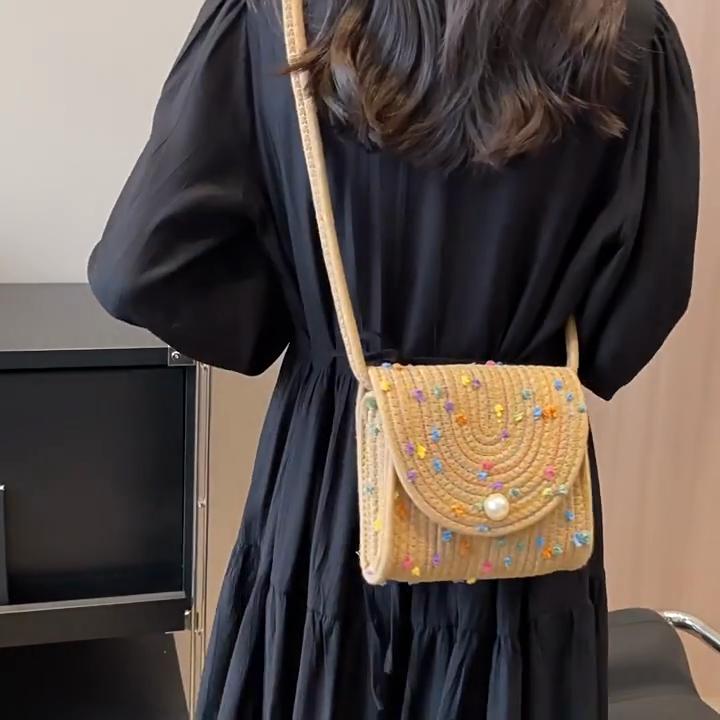 Fashion New Personalized Canvas Summer Handbags for Women Shoulder Bag Ladies Crossbody Bag Female Hand Bag Designer Messenger Bag